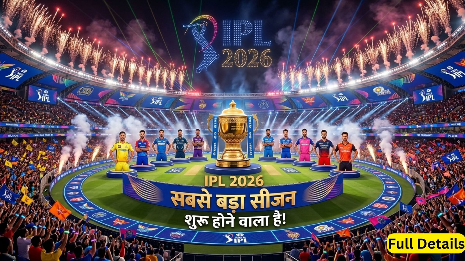 The biggest season of IPL 2026 is about to begin