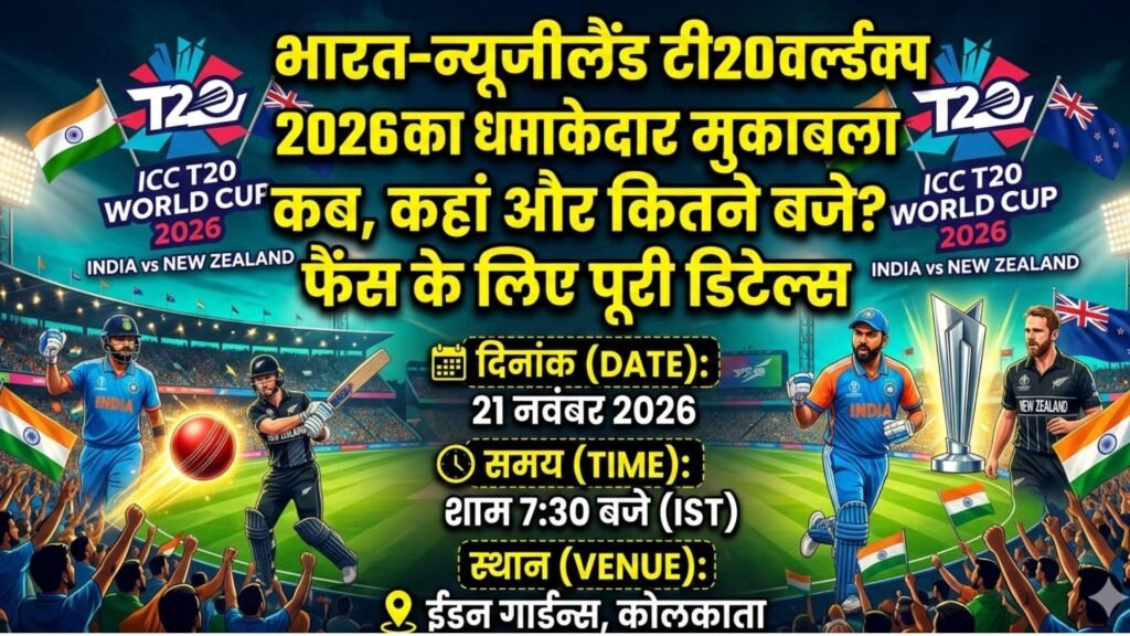 When, where and when will the India-New Zealand T20 World Cup 2026 clash take place? Full details for fans