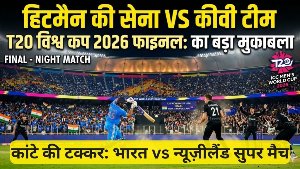 Hitman's Army vs Kiwis - T20 World Cup 2026 Final