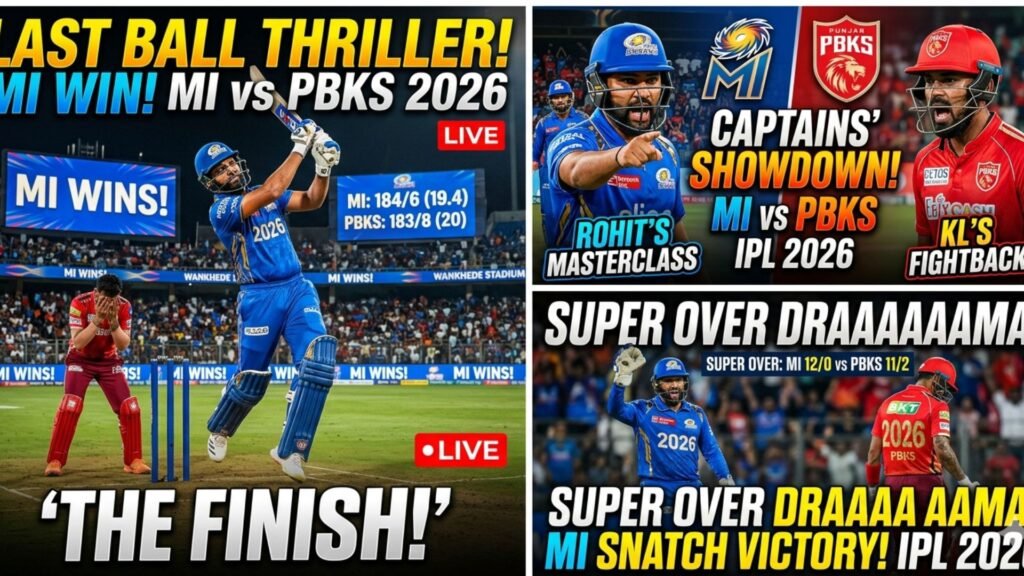 MI vs PBKS IPL 2026