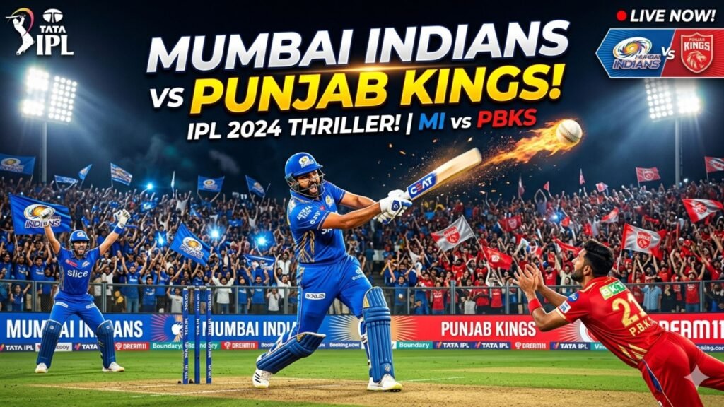  MI vs PBKS IPL 2026