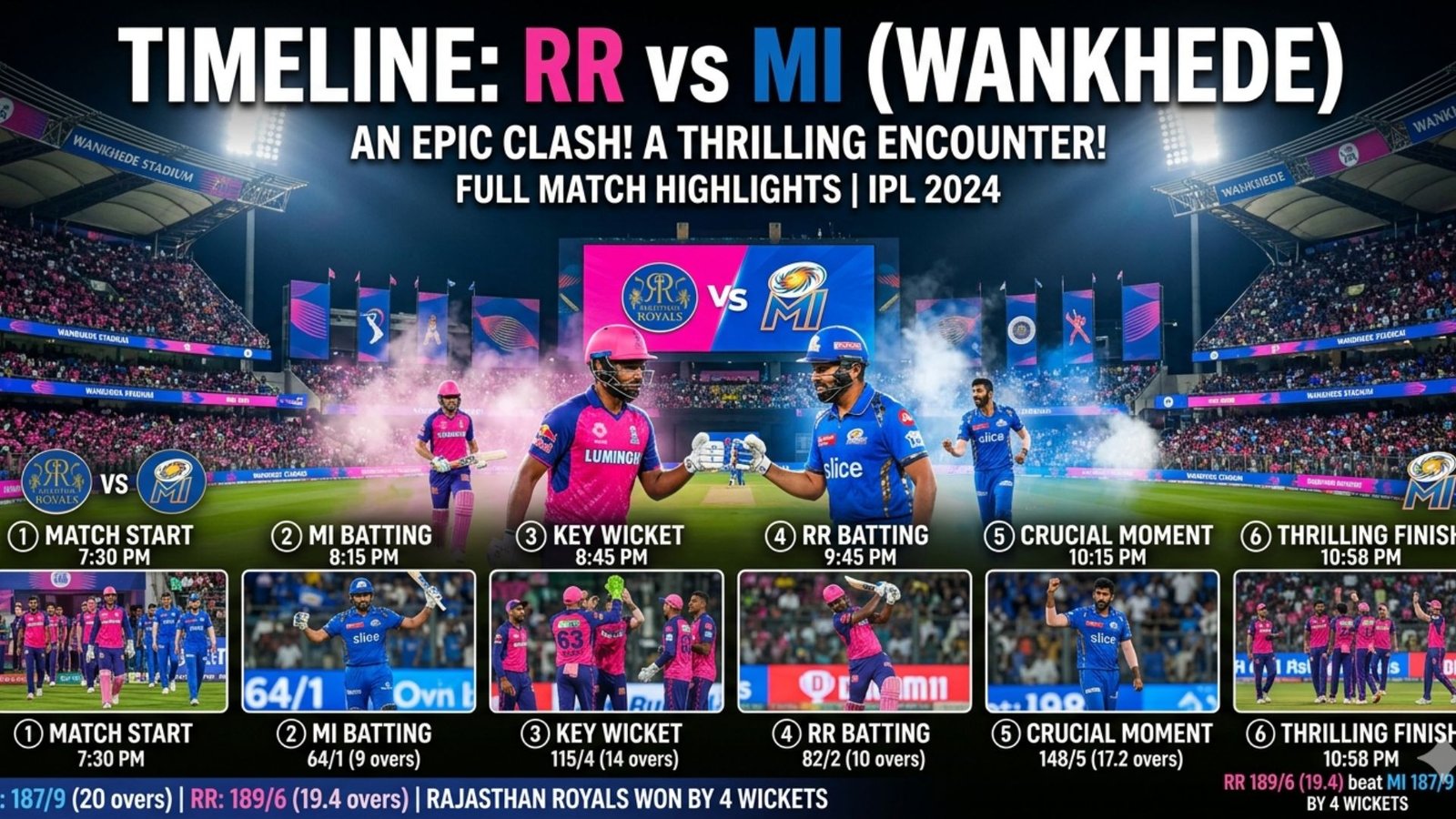 Rajasthan Royals vs Mumbai Indians IPL 2026
