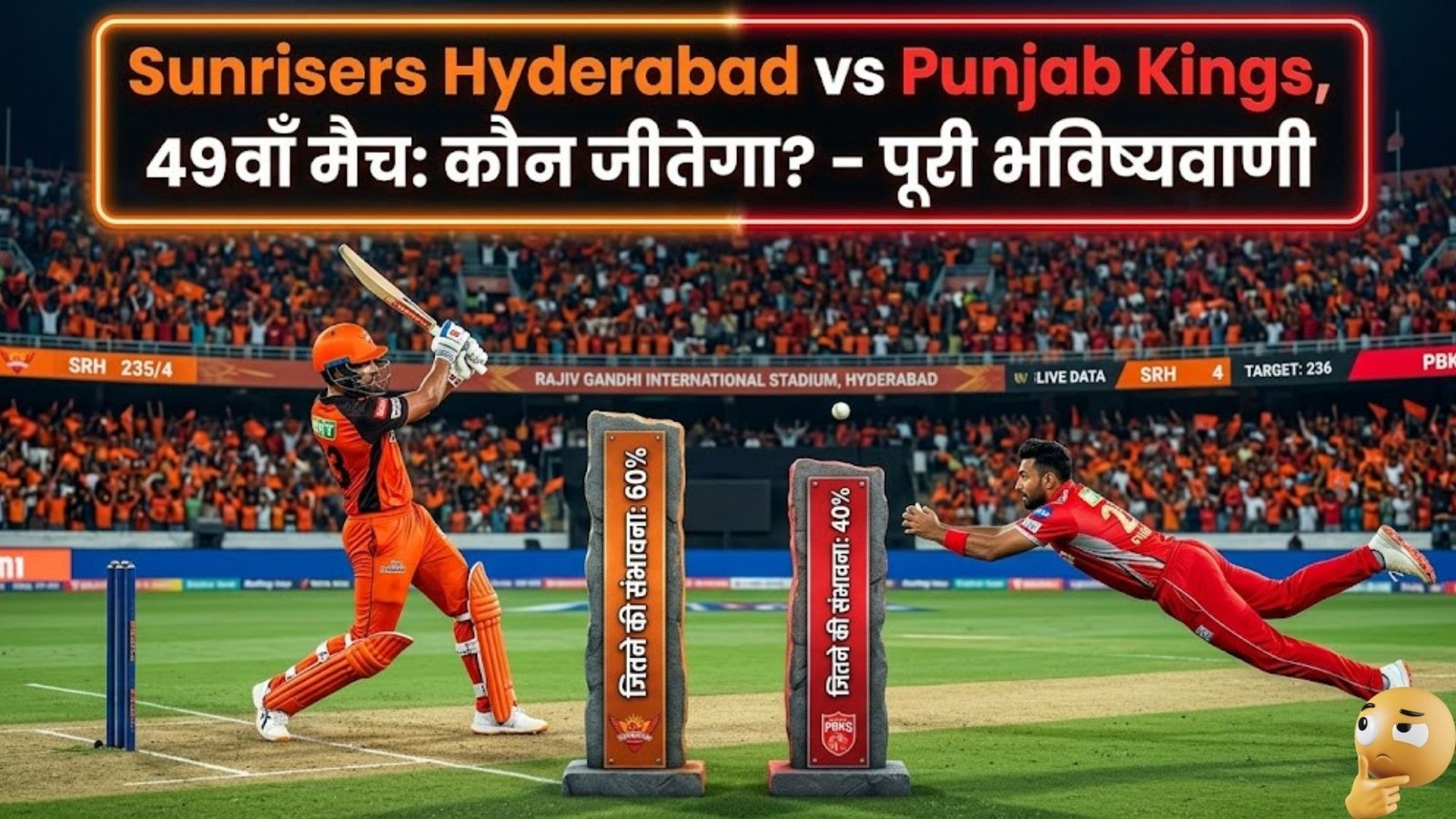 Sunrisers Hyderabad vs Punjab Kings, 49th Match: Who will win? – Complete Prediction